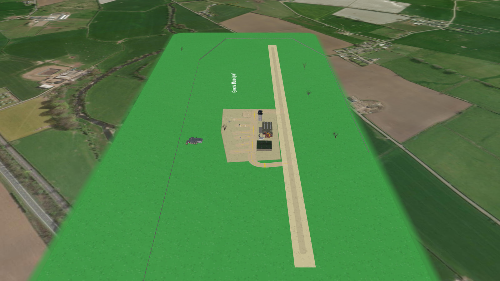 Greta Municipal (EGMP) in Microsoft Flight Simulator 2024
