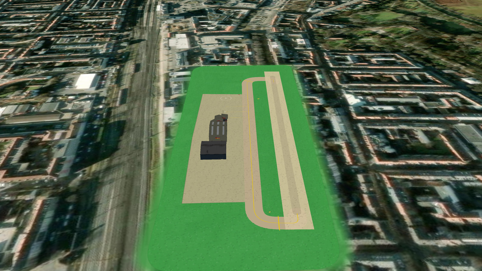 Hornschuchpromenade (HPNF) in Microsoft Flight Simulator 2024