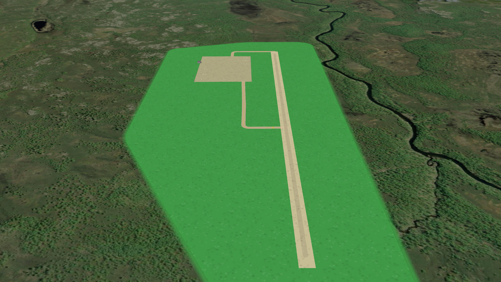 Neiden General Aviation Field (ENKI) in Microsoft Flight Simulator 2024
