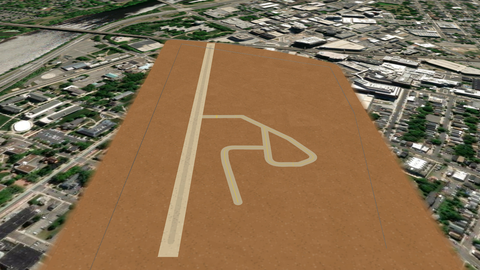 Brunswich Downtown (Z89C3C) in Microsoft Flight Simulator 2024