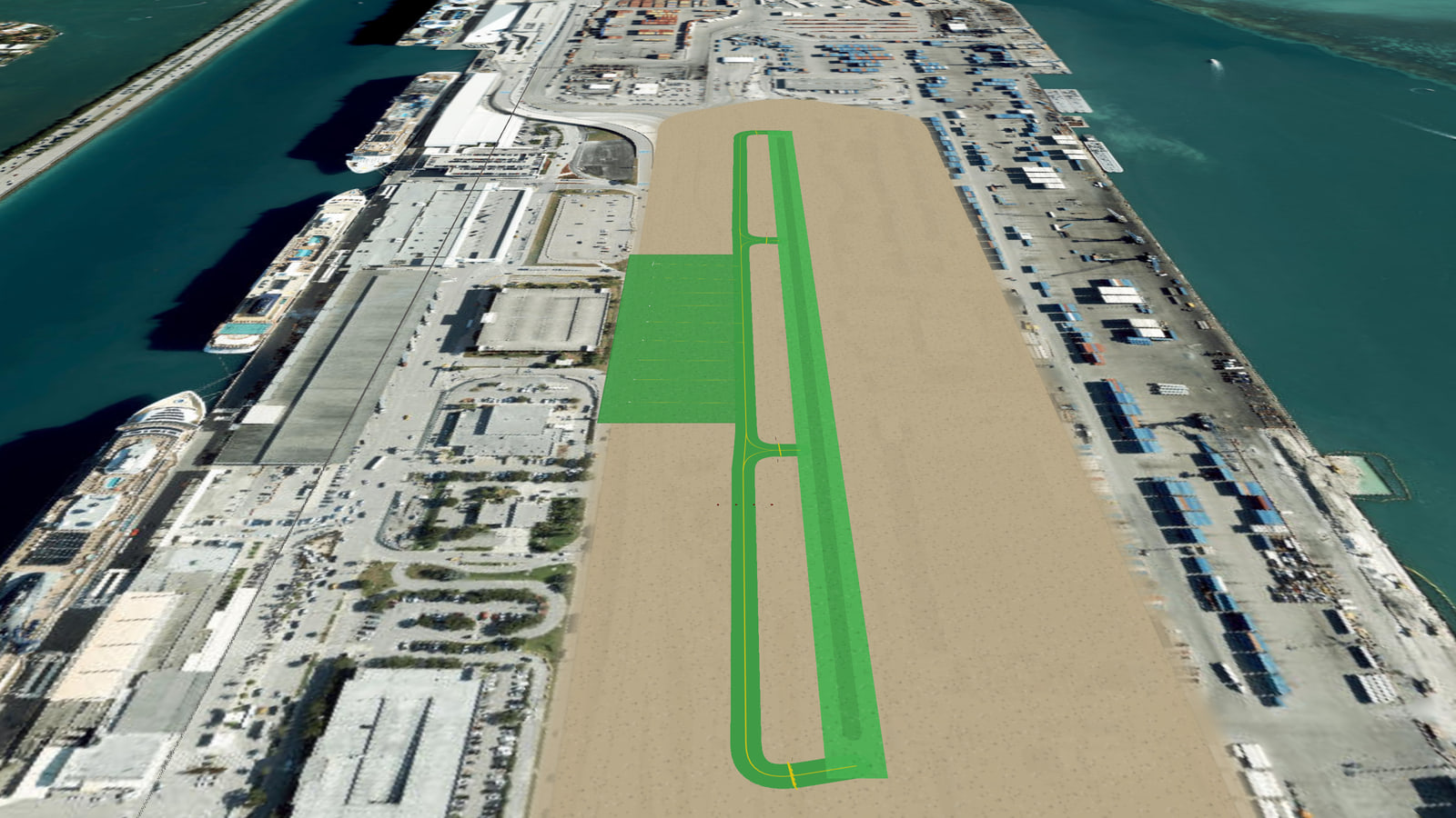 Vice City International (VICEGT) in Microsoft Flight Simulator 2024