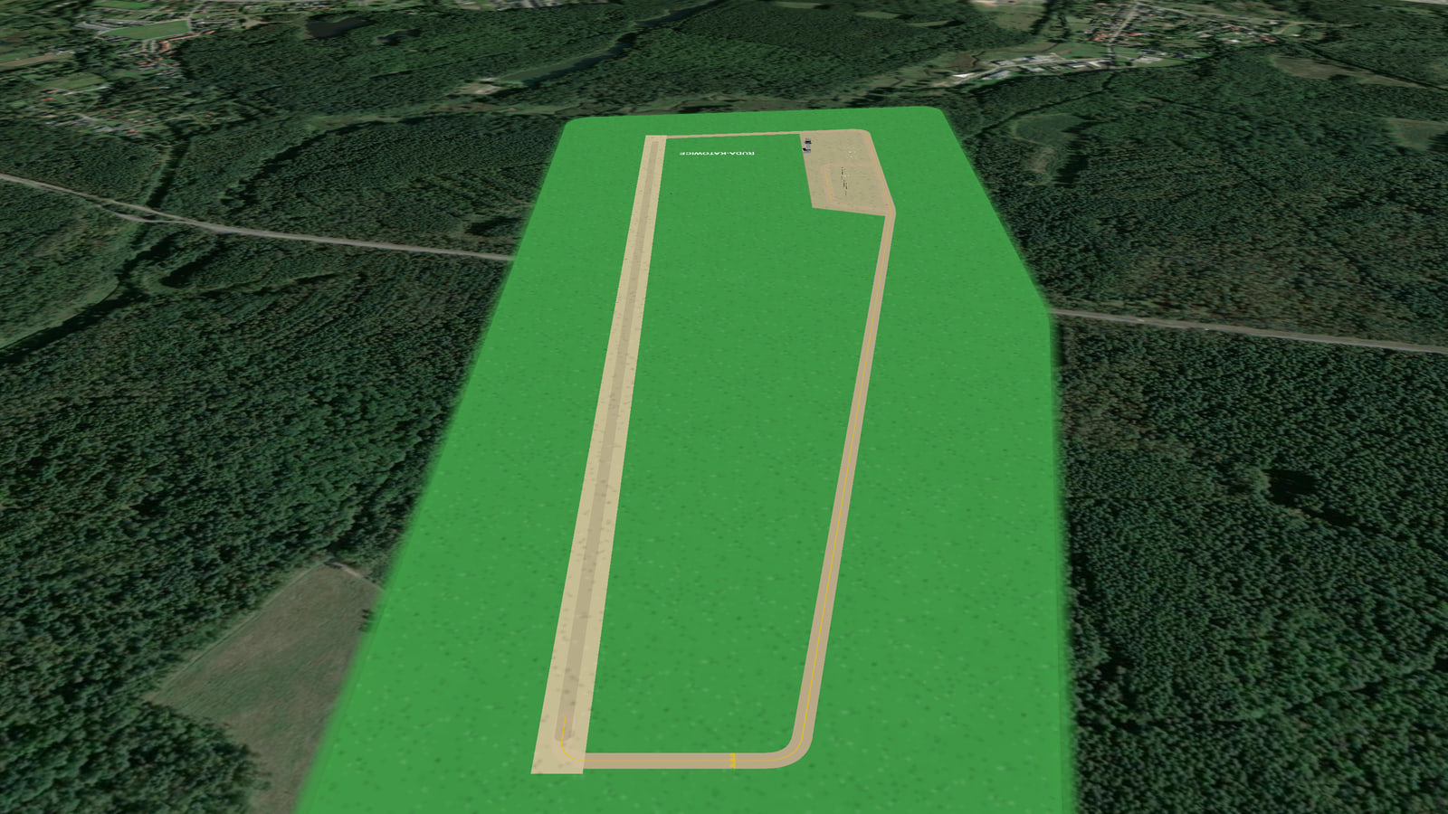 Ruda-Katowice Airport (EPRK) in Microsoft Flight Simulator 2024