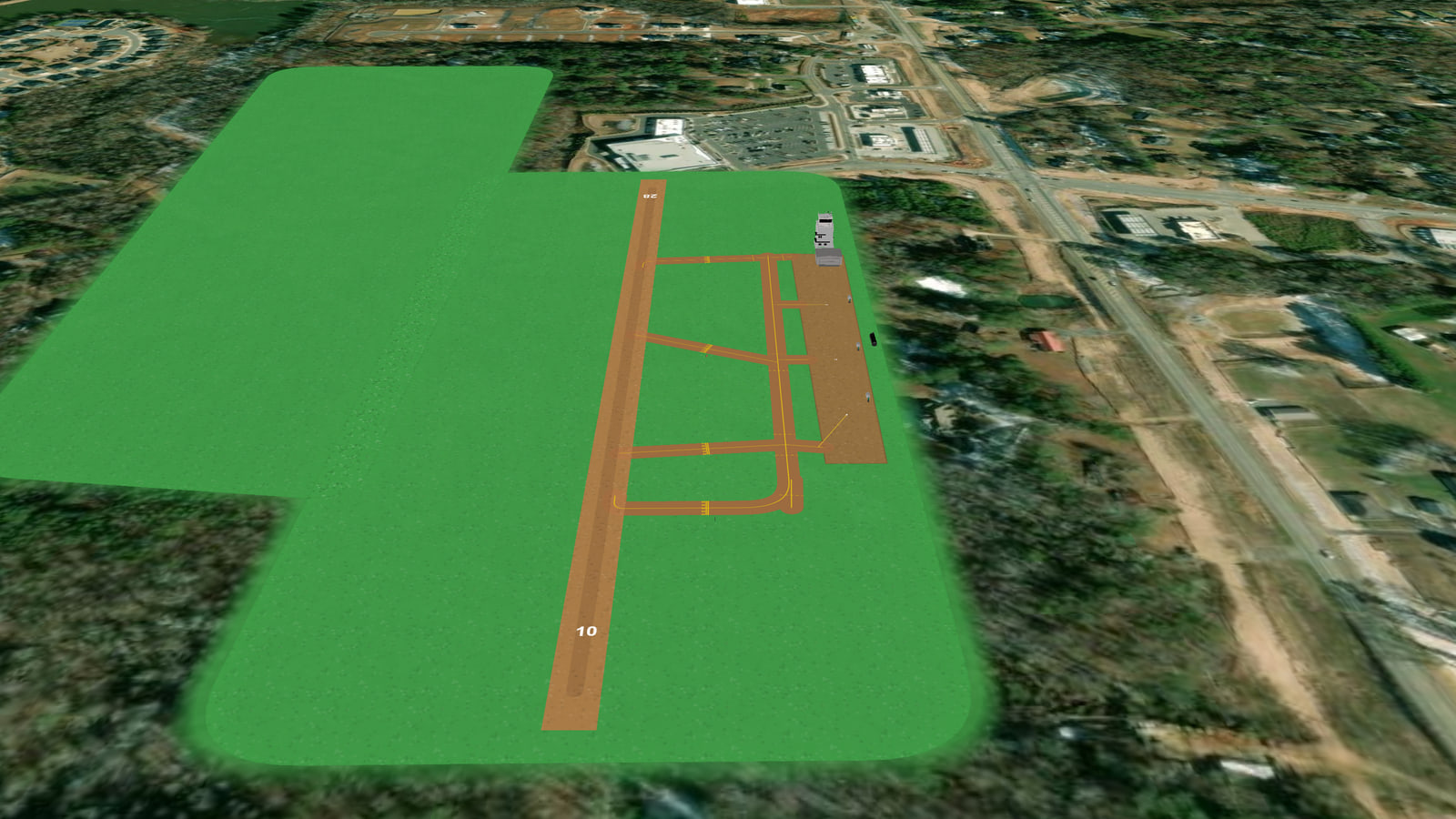 Little Alpharetta Airport (KALPH) in Microsoft Flight Simulator 2024