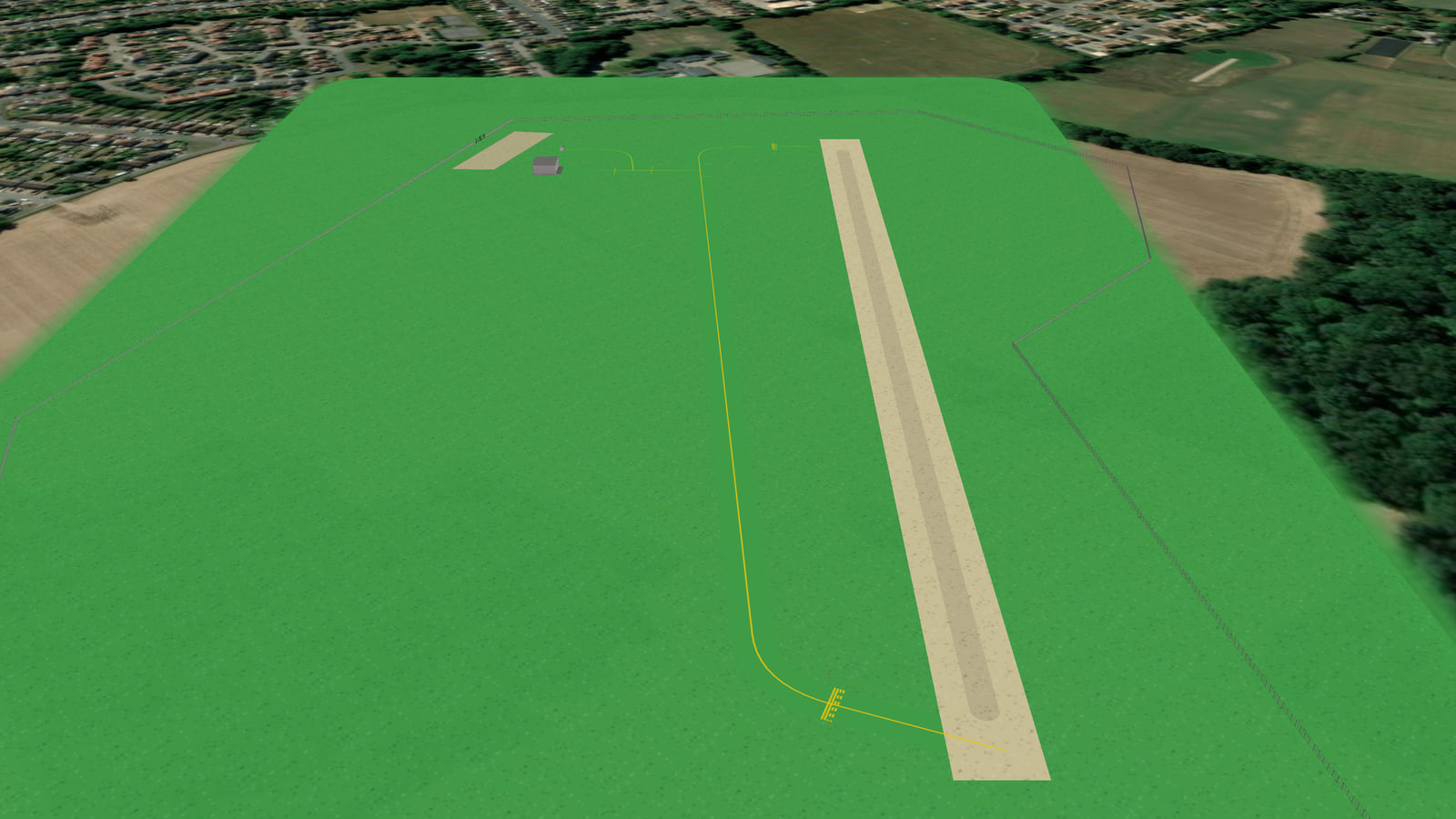 Laggy Airfield (LAG) in Microsoft Flight Simulator 2024