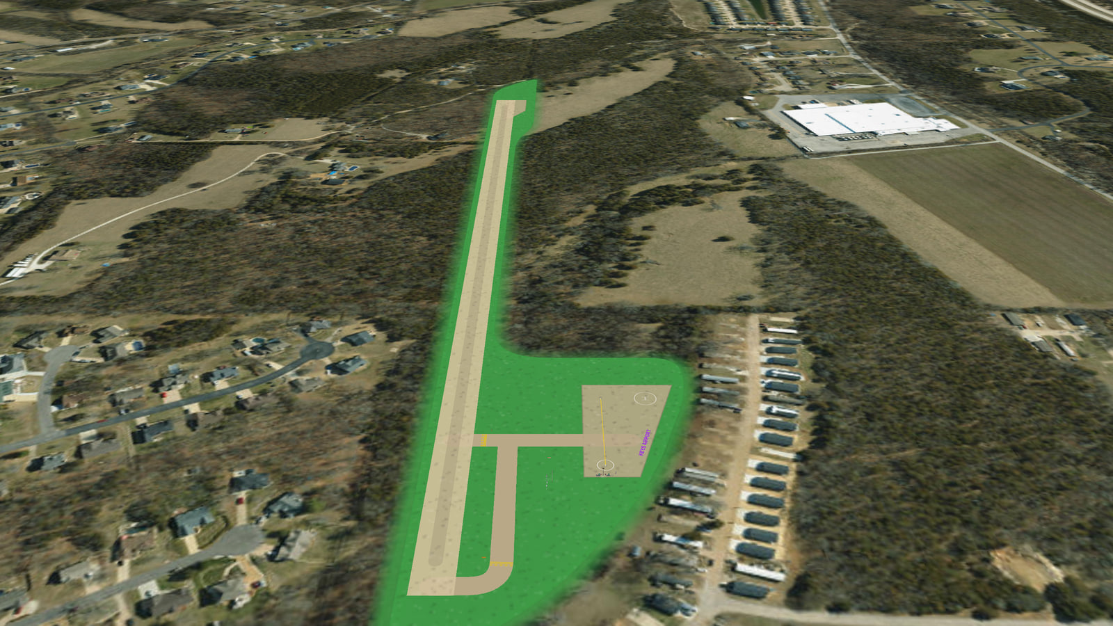 Untitled Airport (KEYS) in Microsoft Flight Simulator 2024