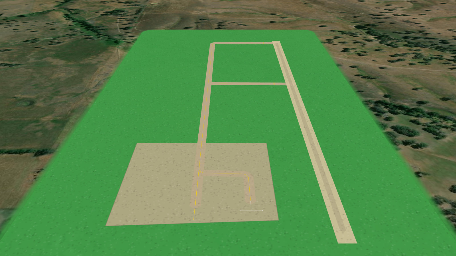 DMZ FIELD (DMZ1) in Microsoft Flight Simulator 2024