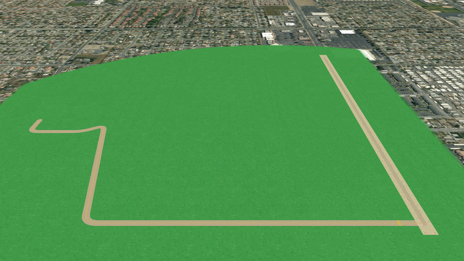 Rialto airport (Z80C34) in Microsoft Flight Simulator 2024