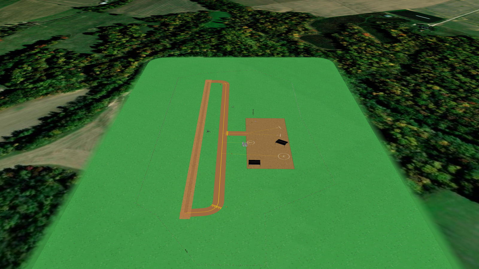 Owensboro Plain Airstrip (OPA190) in Microsoft Flight Simulator 2024
