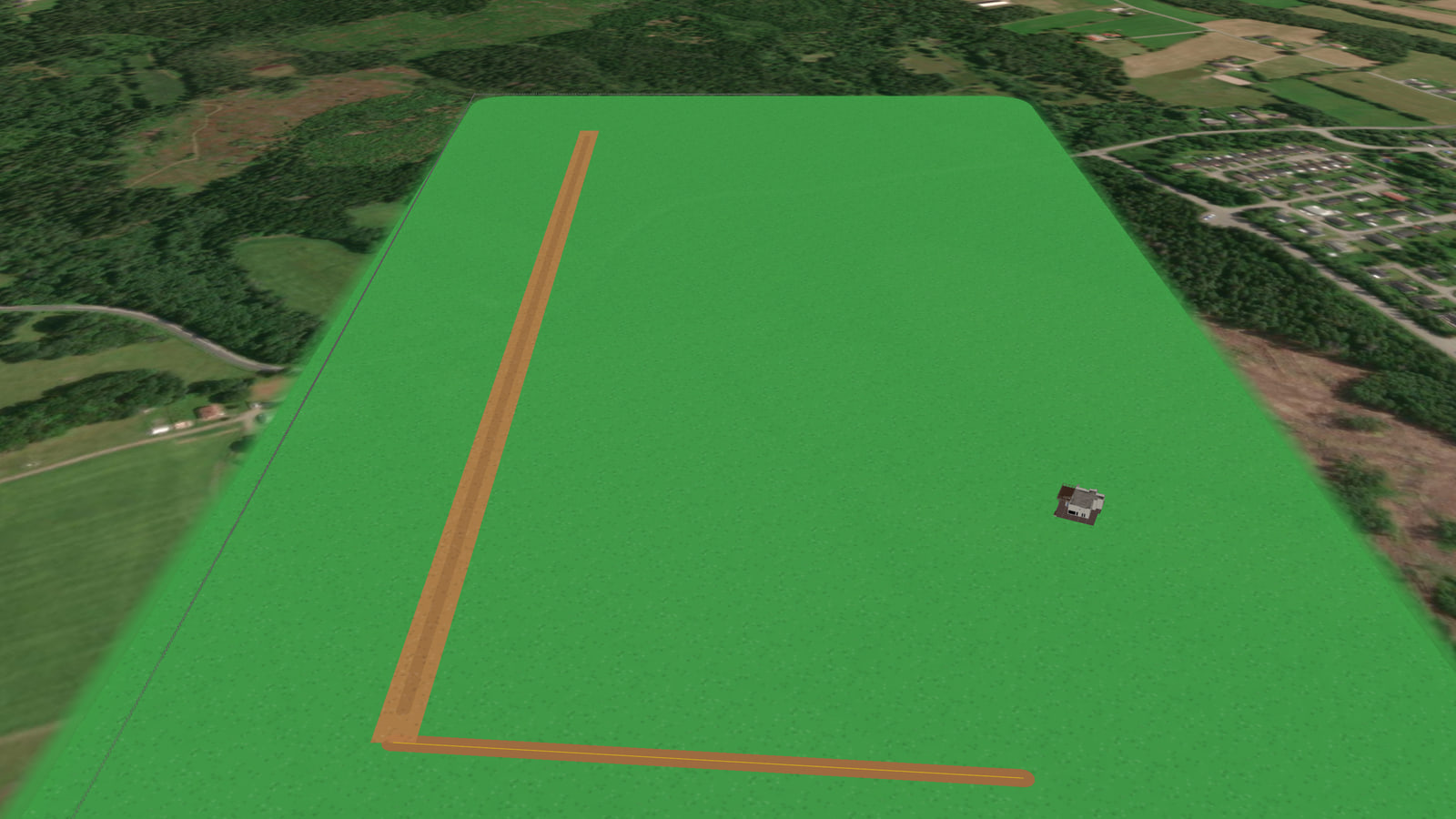 Borås Östra flygfält (OBR) in Microsoft Flight Simulator 2024