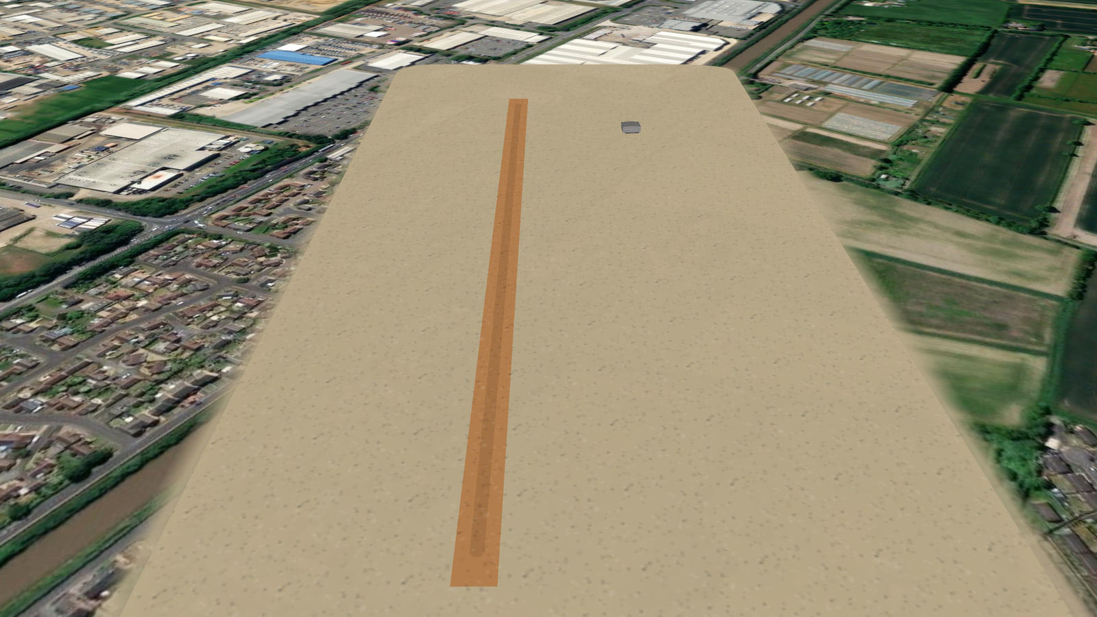 mini Dublin airport (Z47D80) in Microsoft Flight Simulator 2024