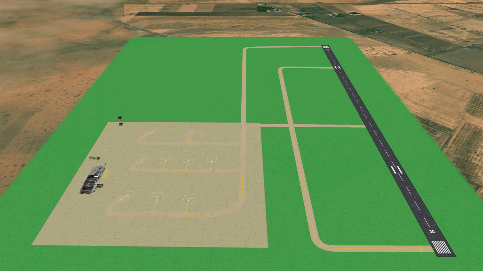 Ayoubino Regional Aeroport (GMAE) in Microsoft Flight Simulator 2024