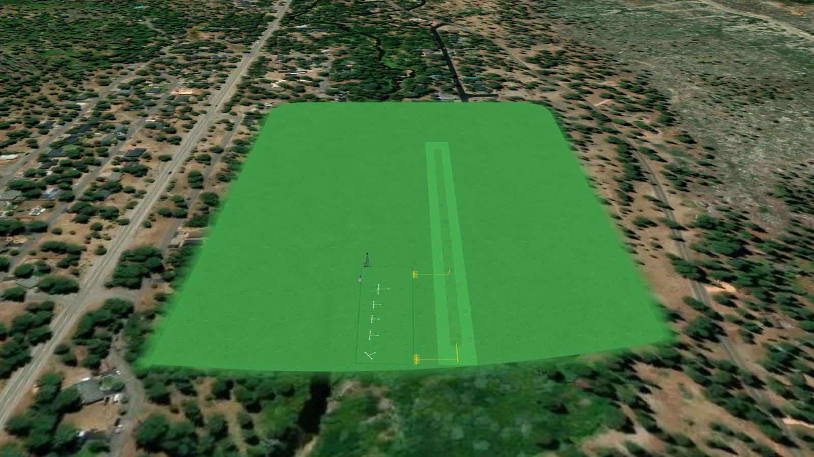 Meyers Airfield (MEYA) in Microsoft Flight Simulator 2024
