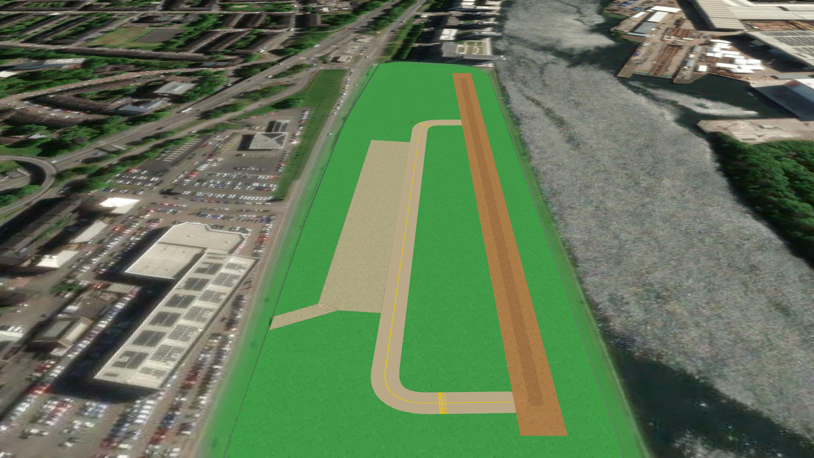 Glasgow City V1 (EGPY) in Microsoft Flight Simulator 2024