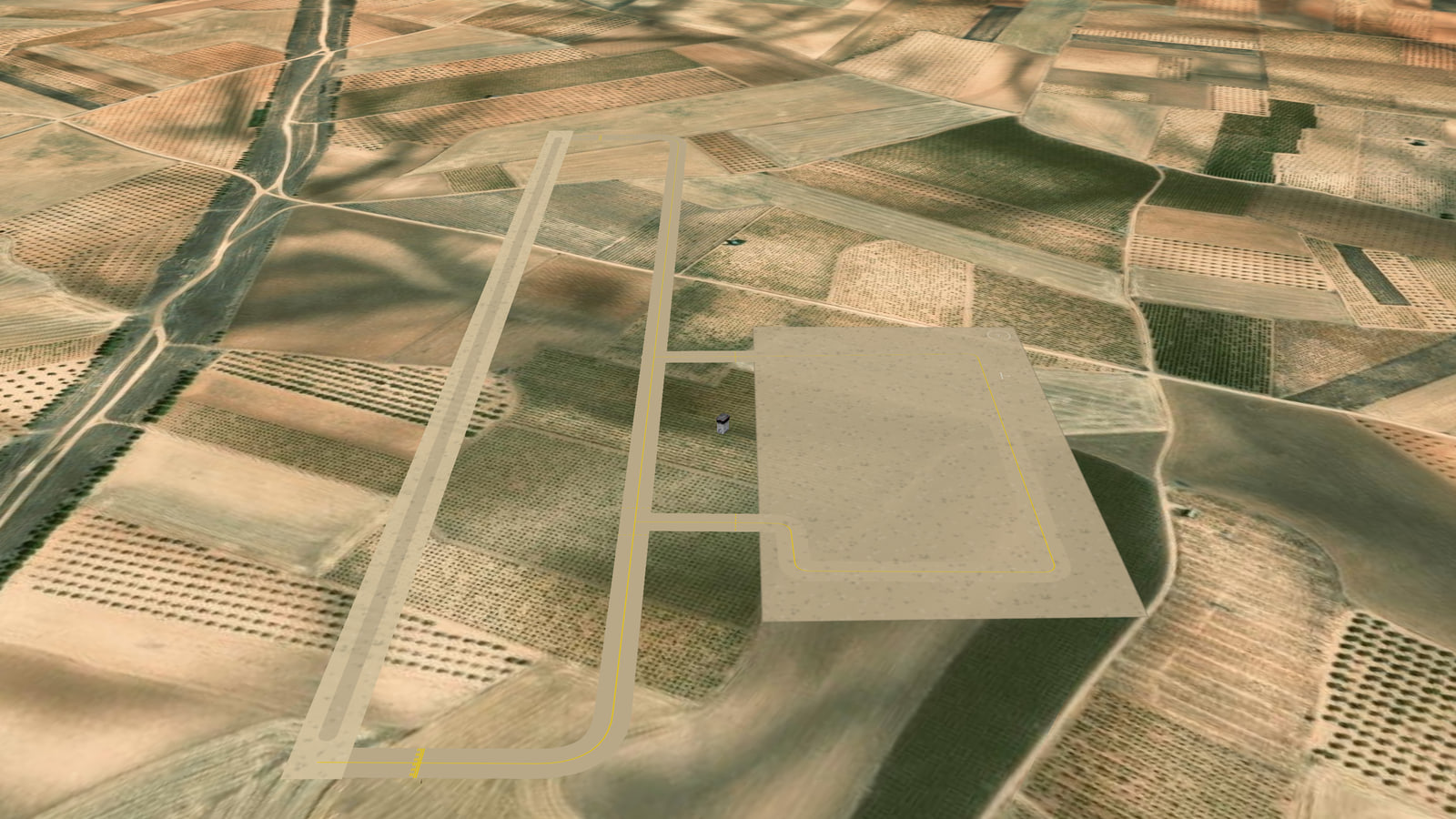 Madridejos Regional Airport (LEMJ) in Microsoft Flight Simulator 2024