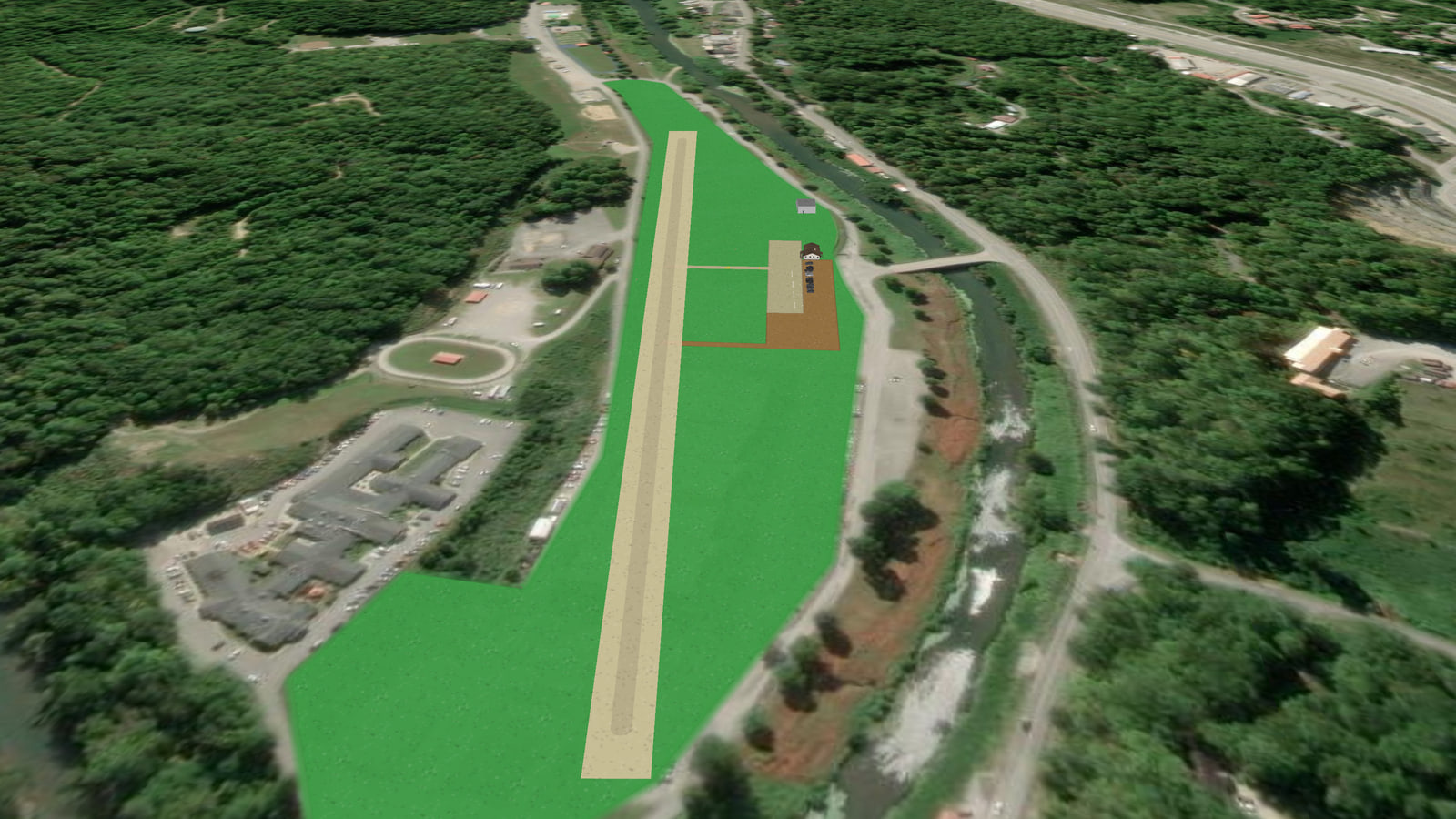 Codel (Hazard) Airport (Z8844C) in Microsoft Flight Simulator 2024