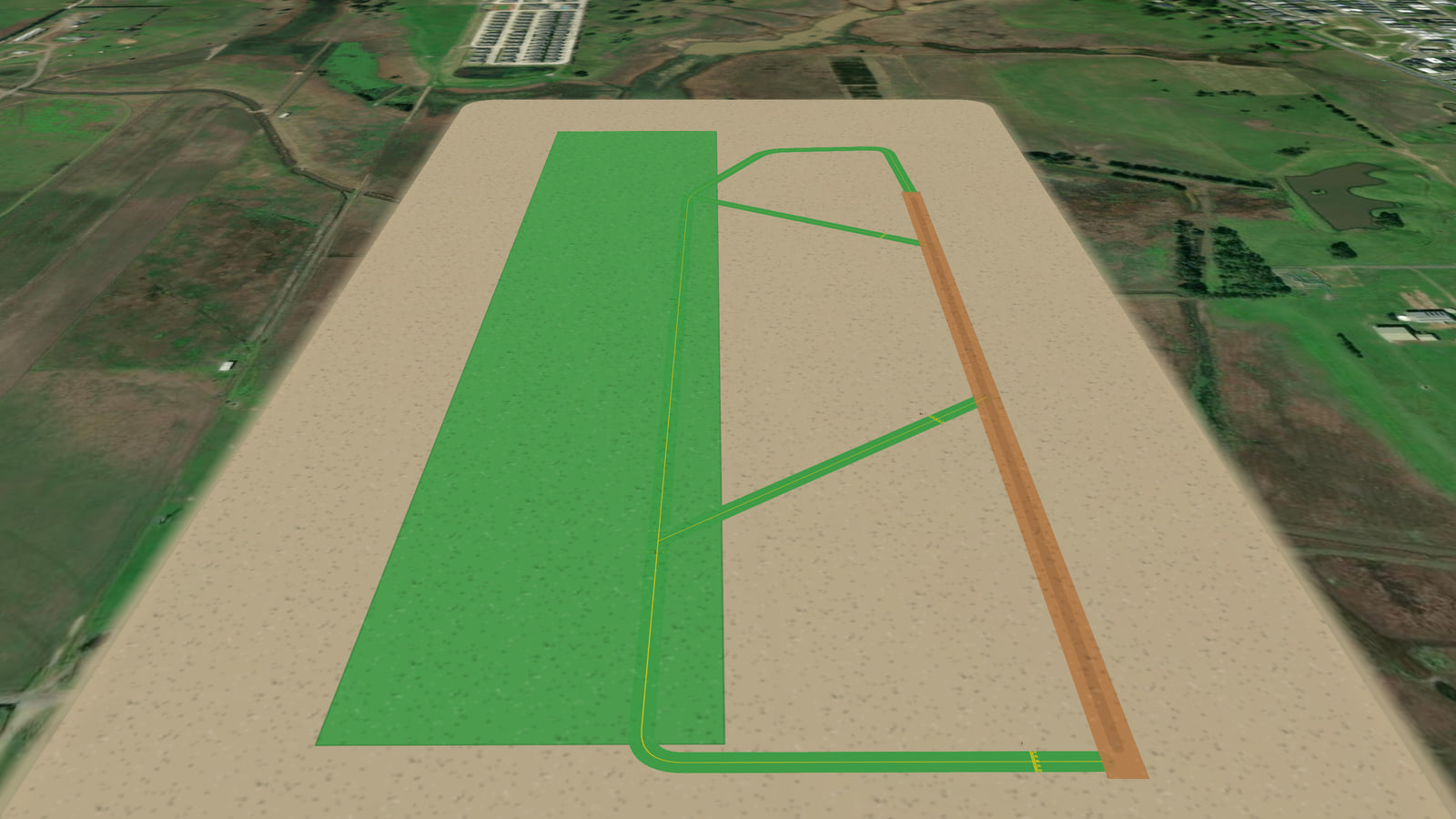Untitled Airport (Z6B734) in Microsoft Flight Simulator 2024