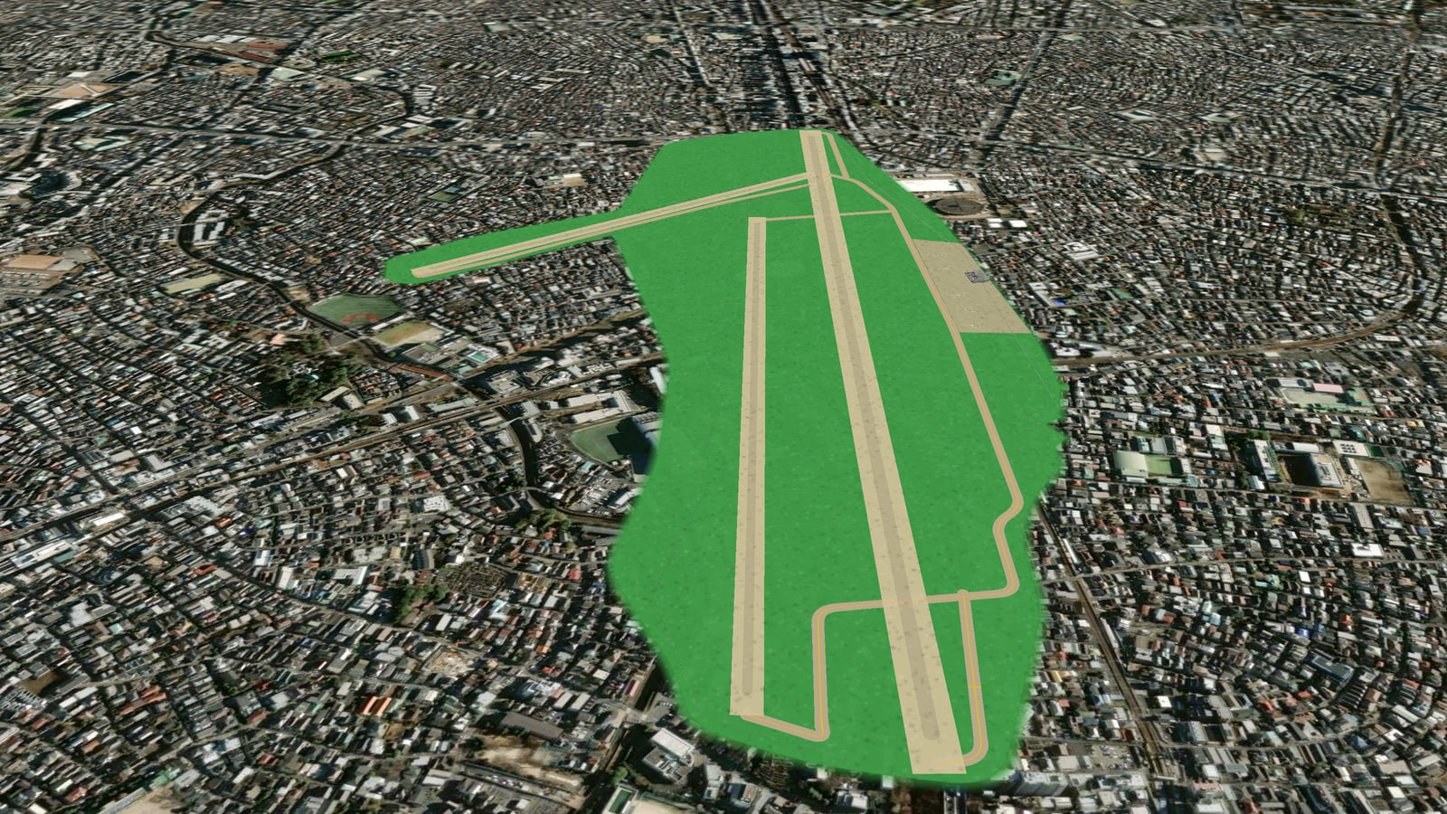 Tokyo Shibuya Airport (TOKSHI) in Microsoft Flight Simulator 2024