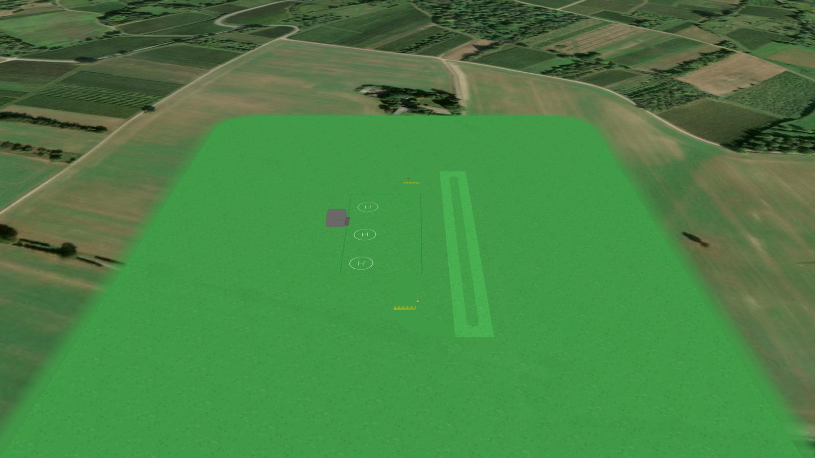 Westerberg Helipad (EDWBH) in Microsoft Flight Simulator 2024
