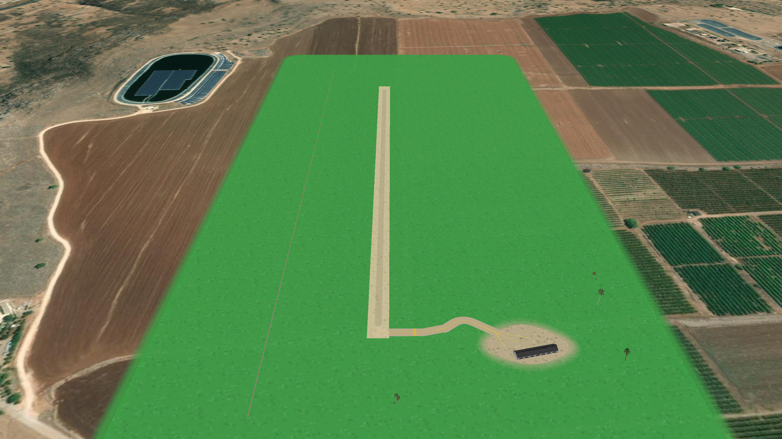 ceneret tvreria (LCIT) in Microsoft Flight Simulator 2024