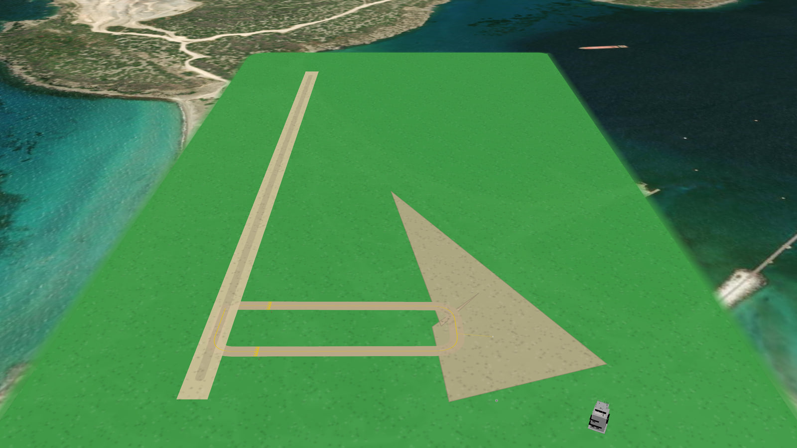 Gyali Airport (LGGA) in Microsoft Flight Simulator 2024