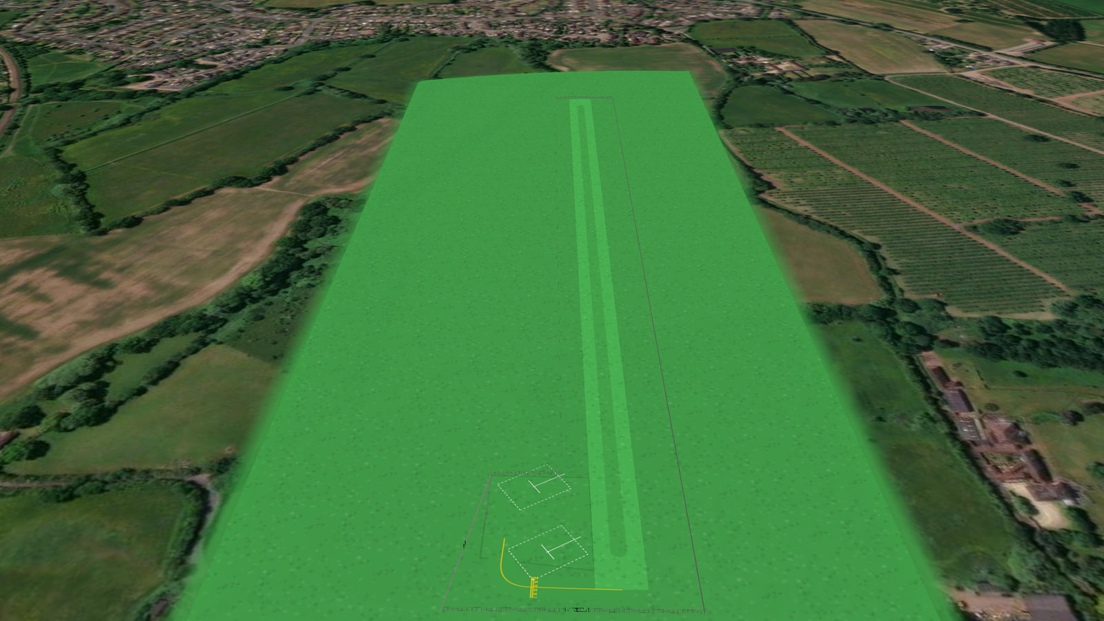 Berties Strip (EGBERG) in Microsoft Flight Simulator 2024