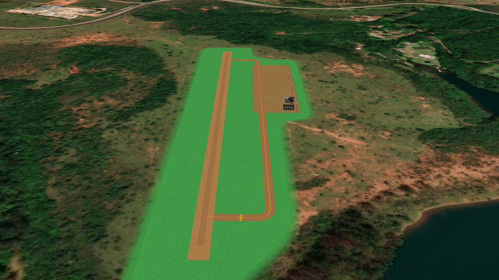 Ouro Branco Air Strip (OB01) in Microsoft Flight Simulator 2024