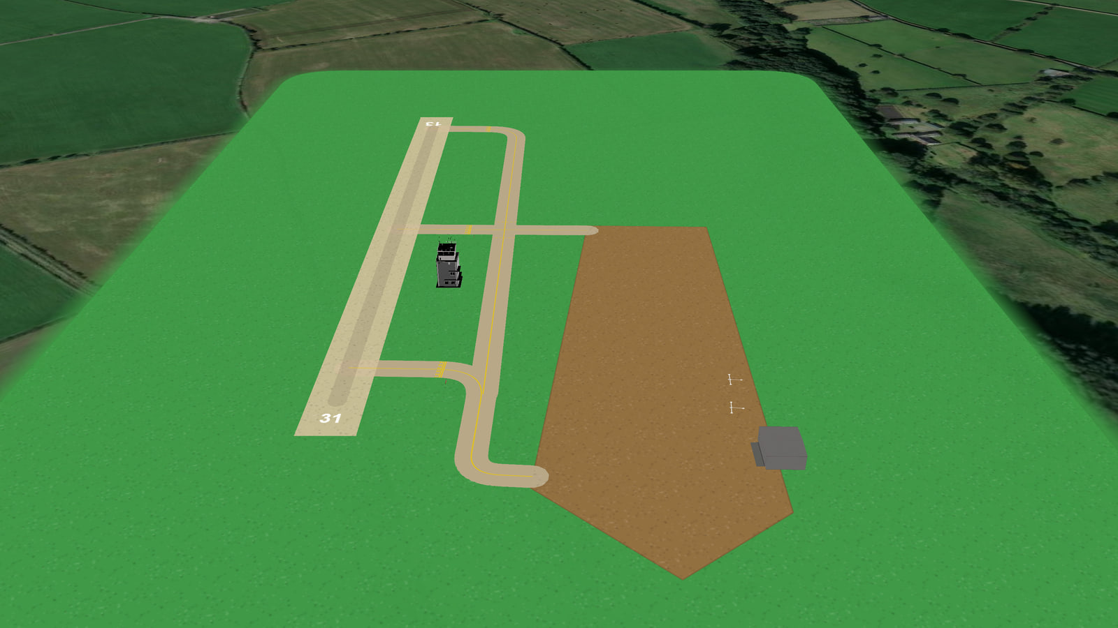Cymru Maes Awyr (EGUK) in Microsoft Flight Simulator 2024