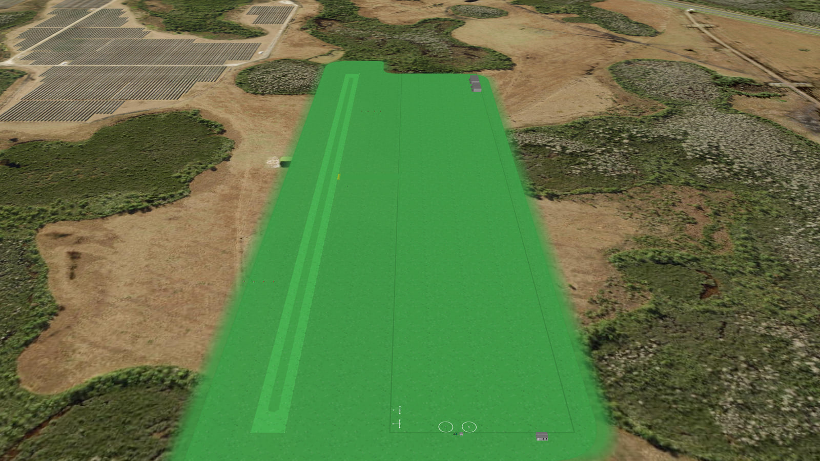 Orange County Airstrip (KOCA) in Microsoft Flight Simulator 2024