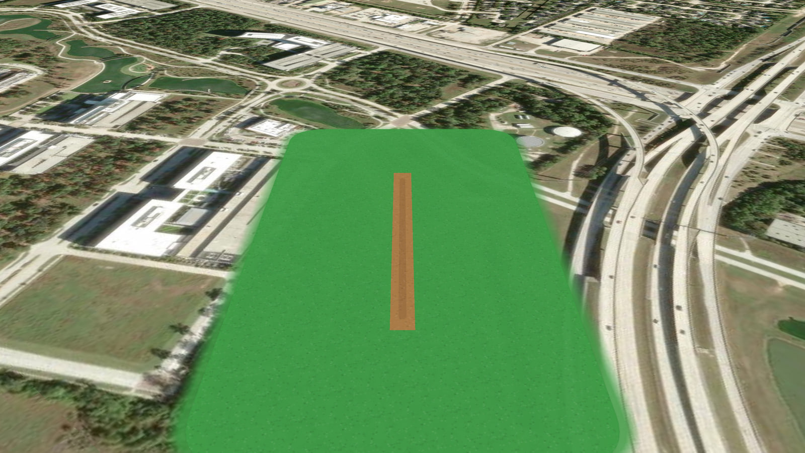 I45 spring air field (IAF) in Microsoft Flight Simulator 2024