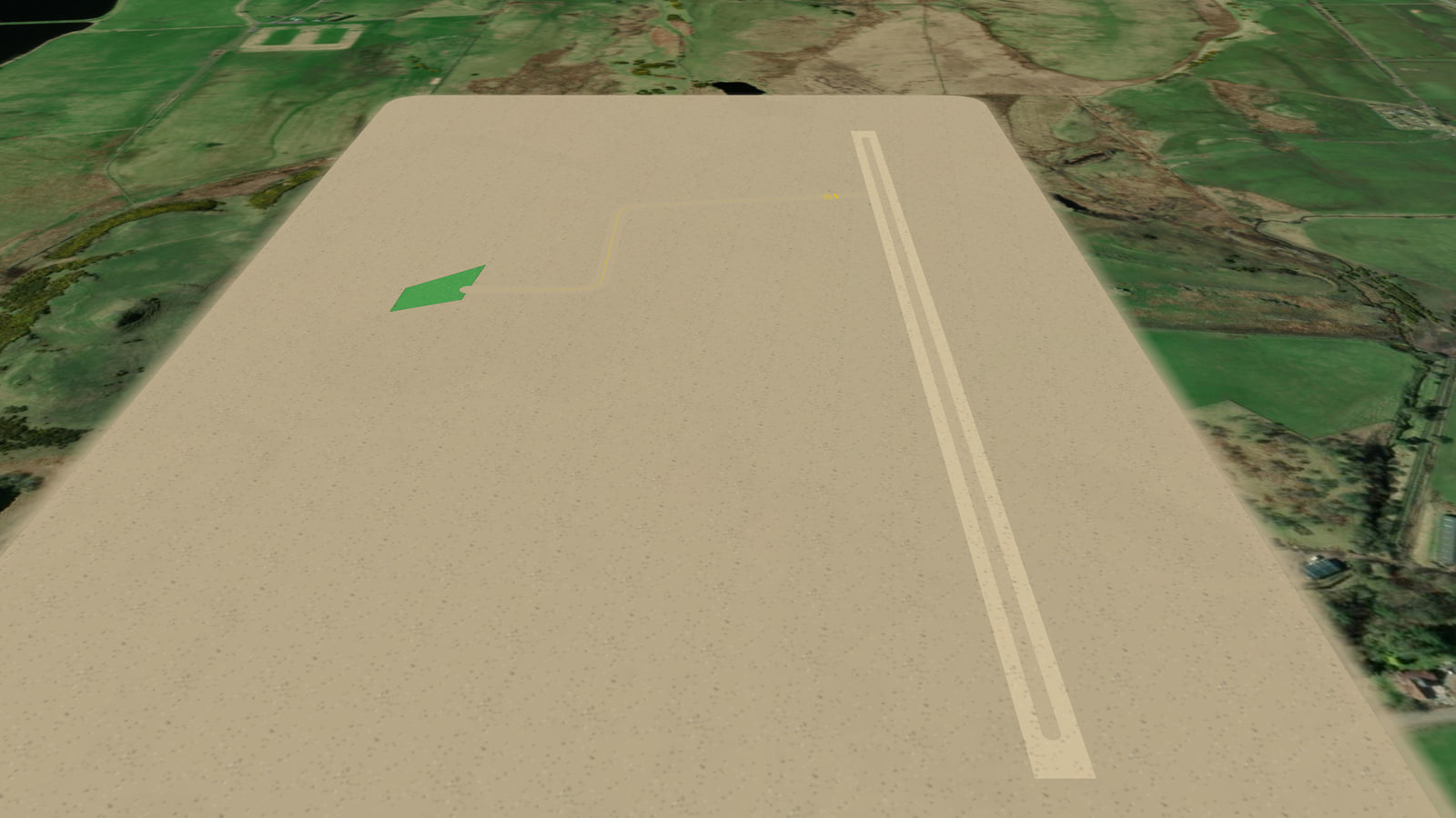 Dunfermline city airport (DNFRML) in Microsoft Flight Simulator 2024