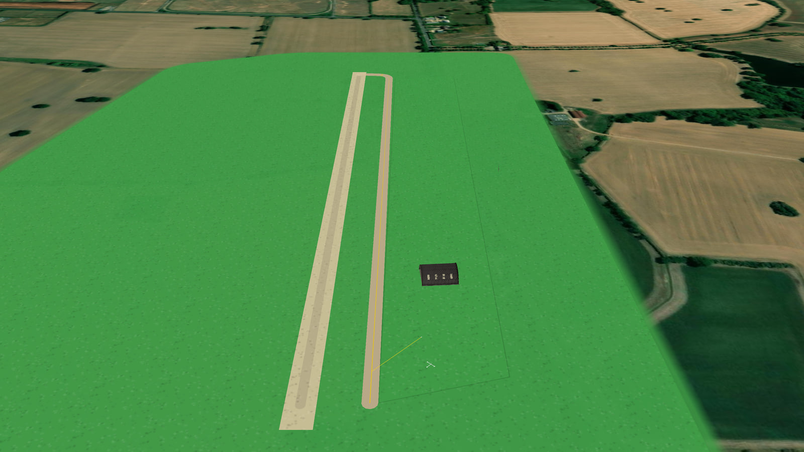 airplane field (EGII) in Microsoft Flight Simulator 2024