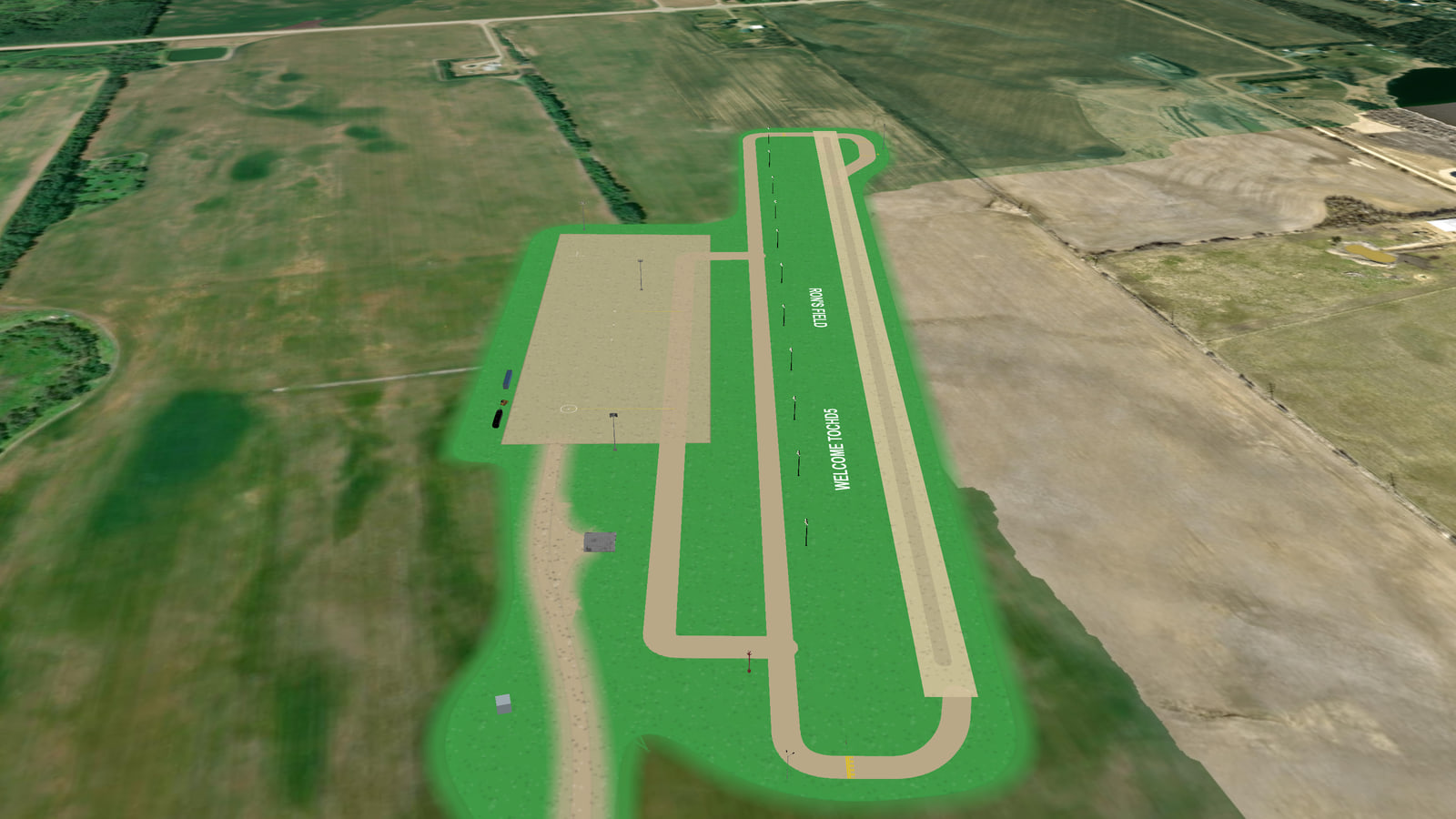 Ron's Field (CHD5) in Microsoft Flight Simulator 2024
