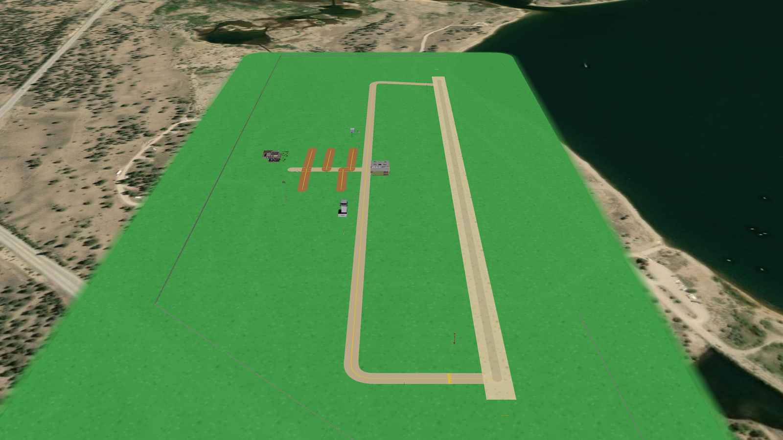 Twin Lakes Regional (KTWL) in Microsoft Flight Simulator 2024