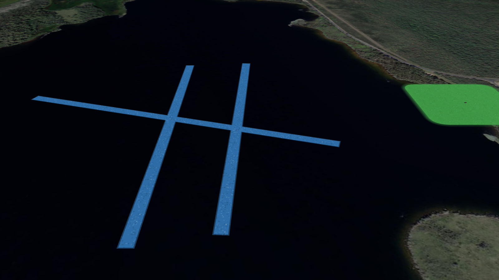 Lake Hiawatha Seaplane Base (Z6B9BB) in Microsoft Flight Simulator 2024