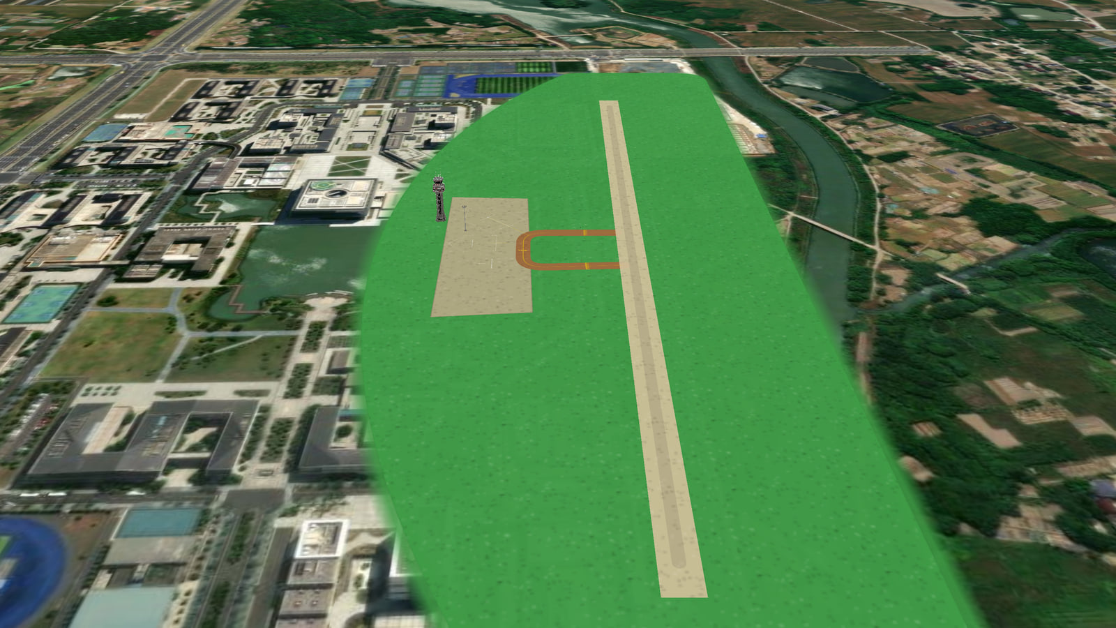 NUAA Tianmuhu Airport (ZSNH) in Microsoft Flight Simulator 2024
