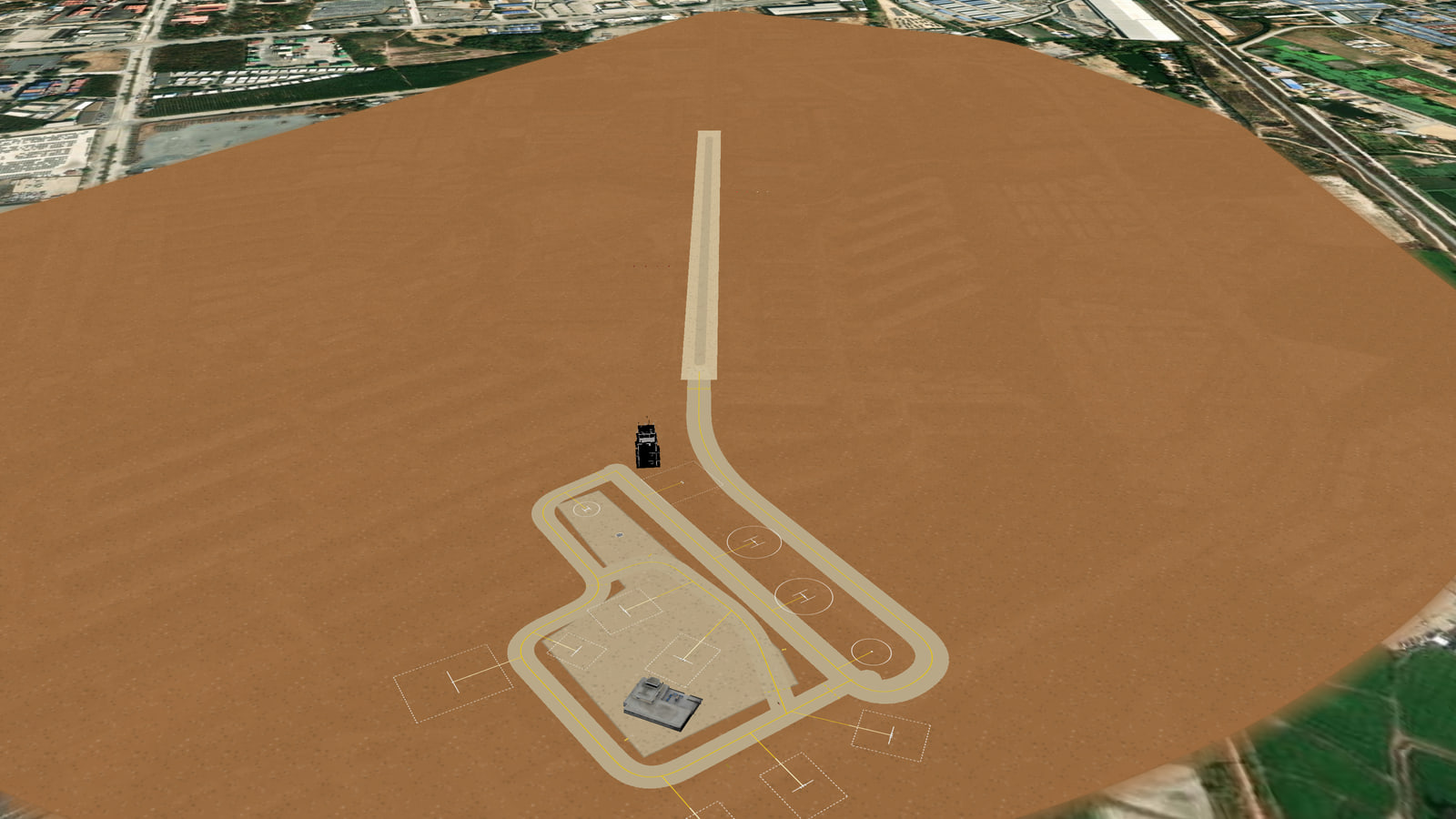 mini mall port (MNMP) in Microsoft Flight Simulator 2024