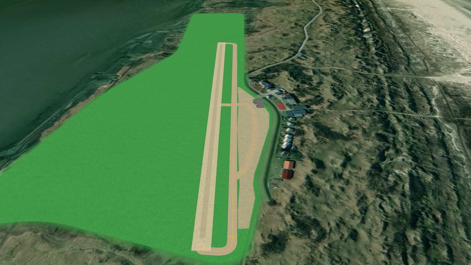 Juist Aifield (EDWJU) in Microsoft Flight Simulator 2024