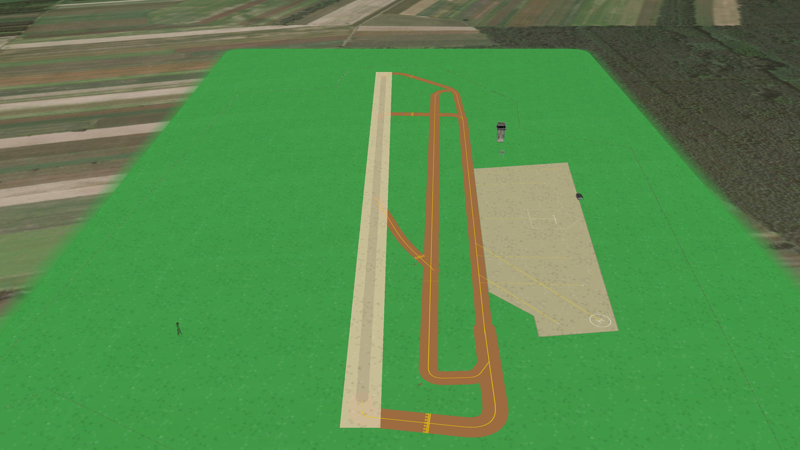 Mrowina airport (EPMW) in Microsoft Flight Simulator 2024