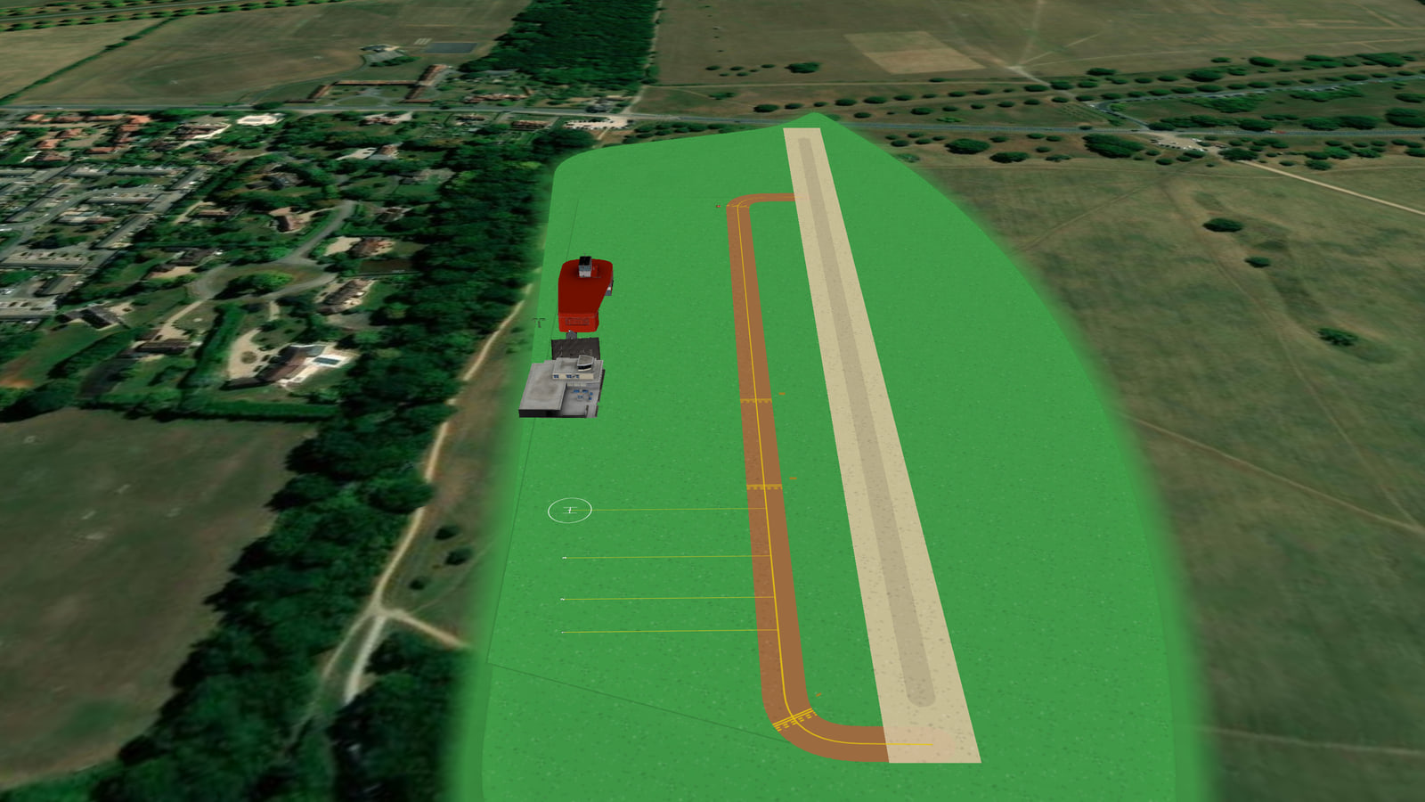 windsor and eton (EGWEG) in Microsoft Flight Simulator 2024