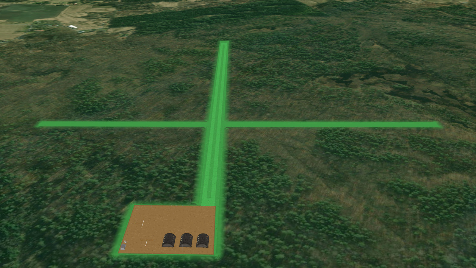 Guddehjälm airport (EGAP) in Microsoft Flight Simulator 2024