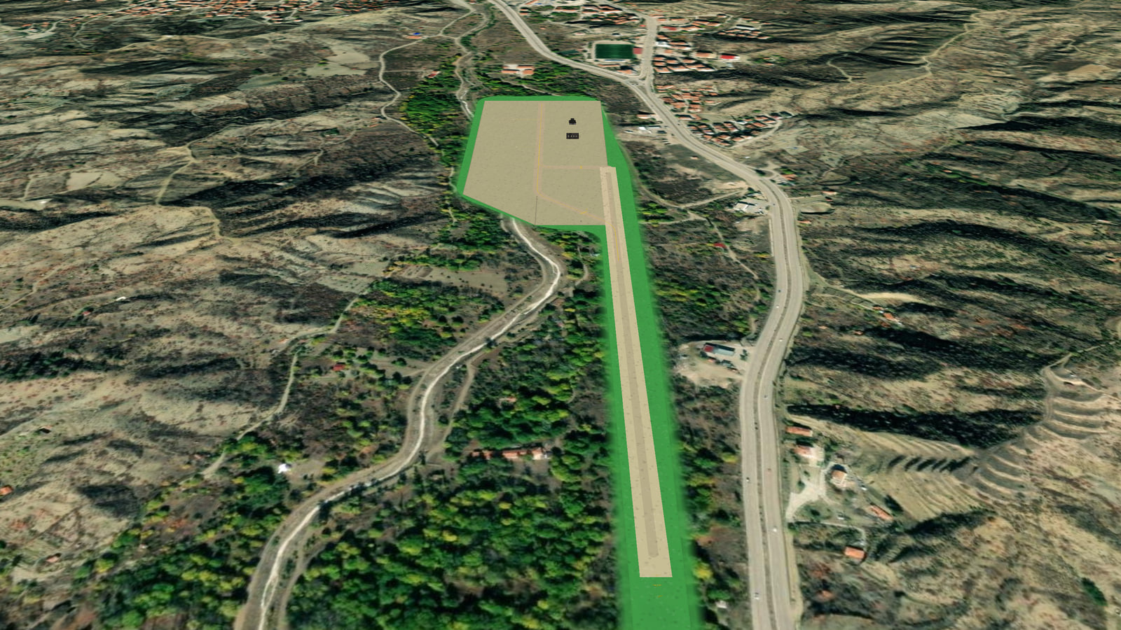 Iskilip Airport (LCIS) in Microsoft Flight Simulator 2024