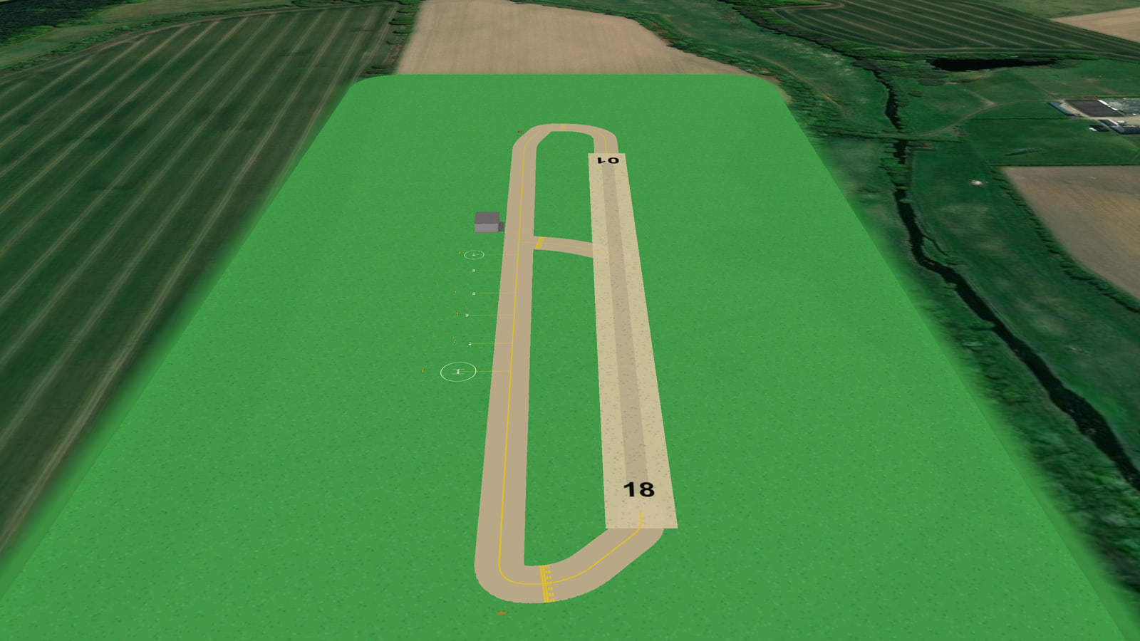 Hallford breachrod (HALK) in Microsoft Flight Simulator 2024