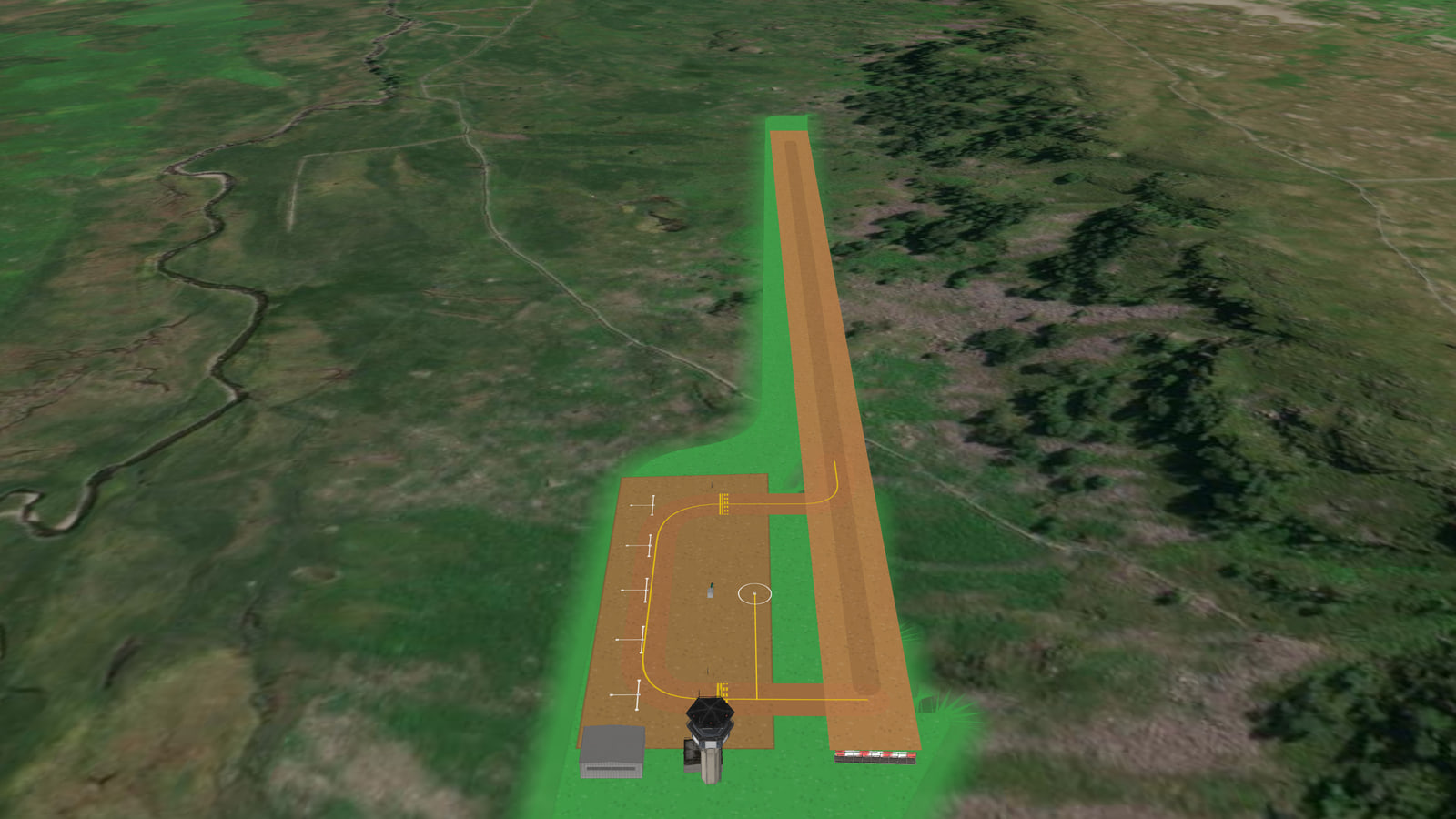 Valley GA Field (EGVY) in Microsoft Flight Simulator 2024