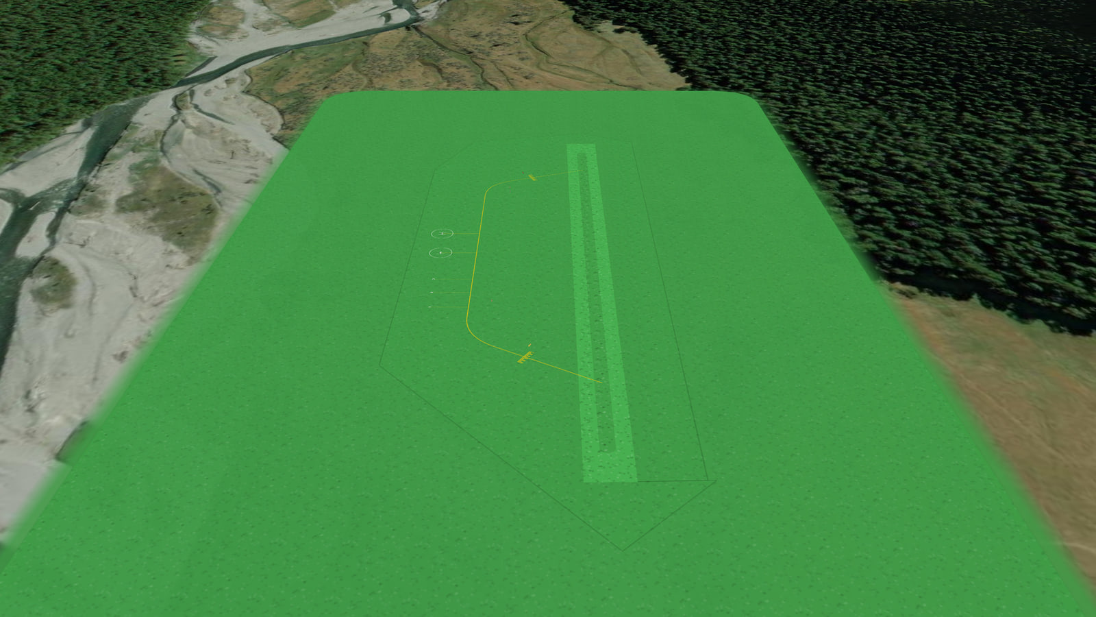 Downie Hut (DWNHUT) in Microsoft Flight Simulator 2024