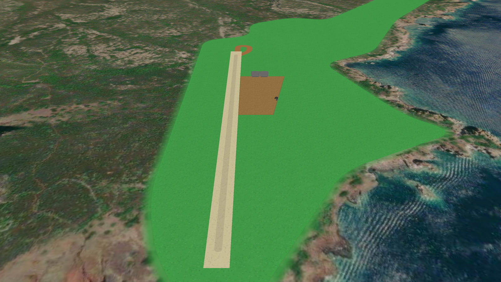 Capraia Airport (CAIA) in Microsoft Flight Simulator 2024