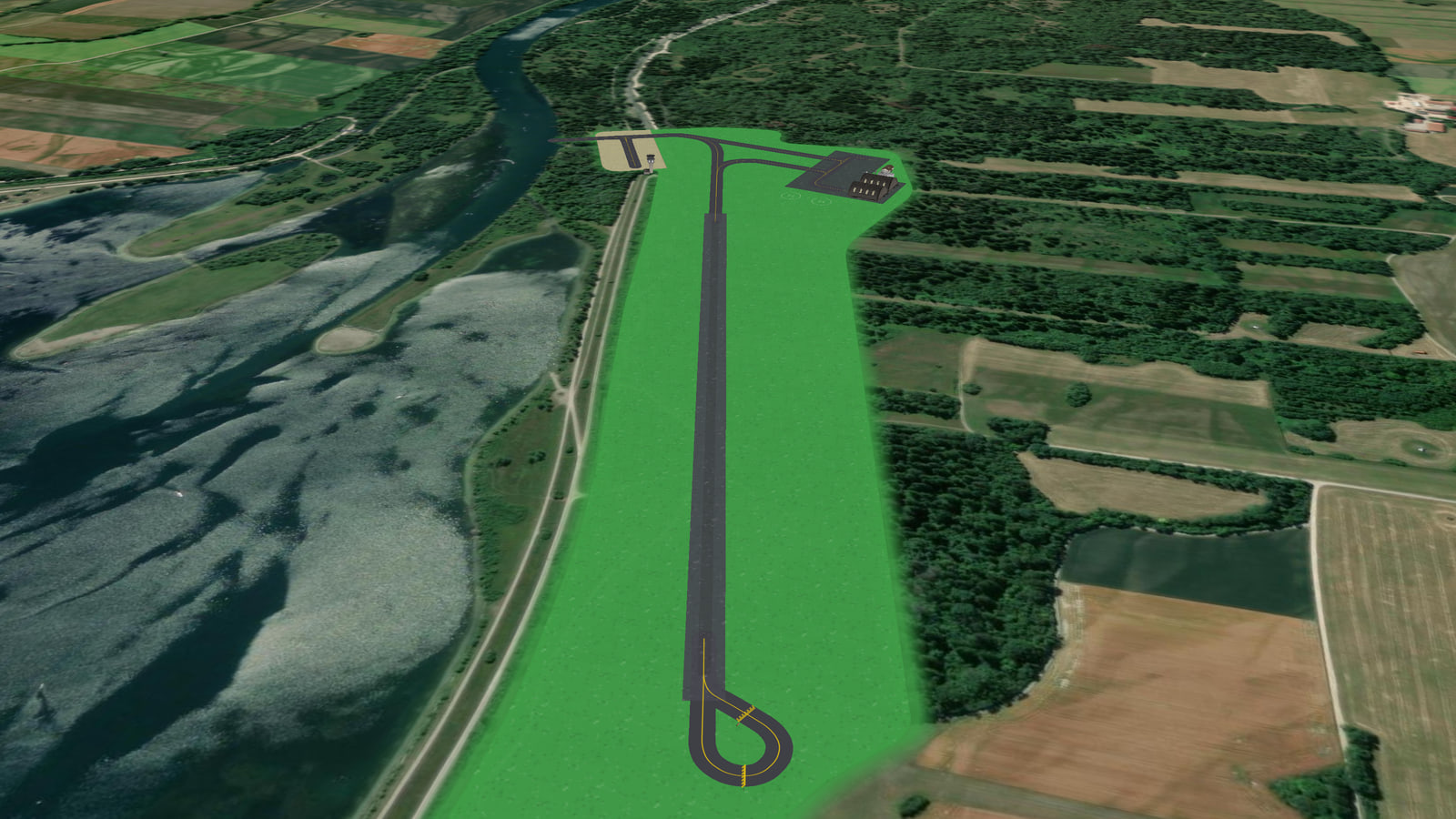 Löschplatz Augsburg (EDDAX) in Microsoft Flight Simulator 2024