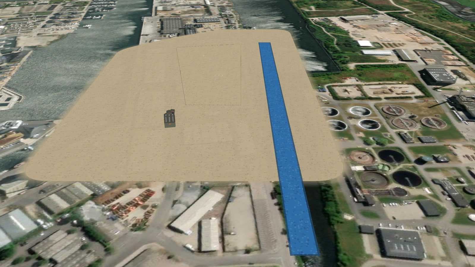 Horsens Water Bush Airfield (HOR) in Microsoft Flight Simulator 2024
