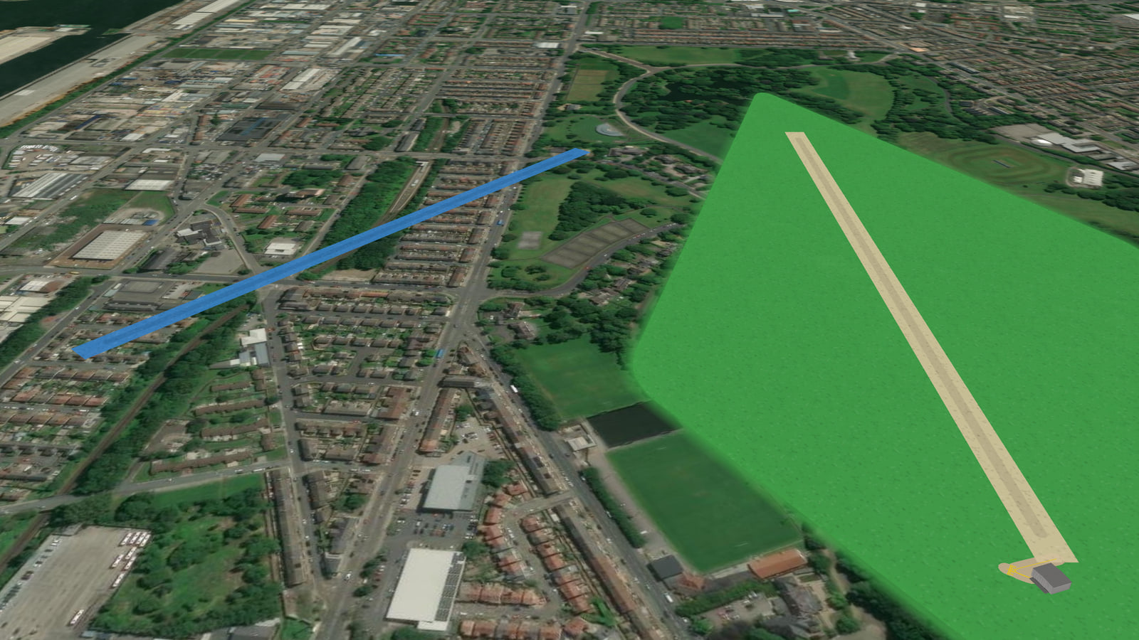 My closest airport (BIRAIR) in Microsoft Flight Simulator 2024
