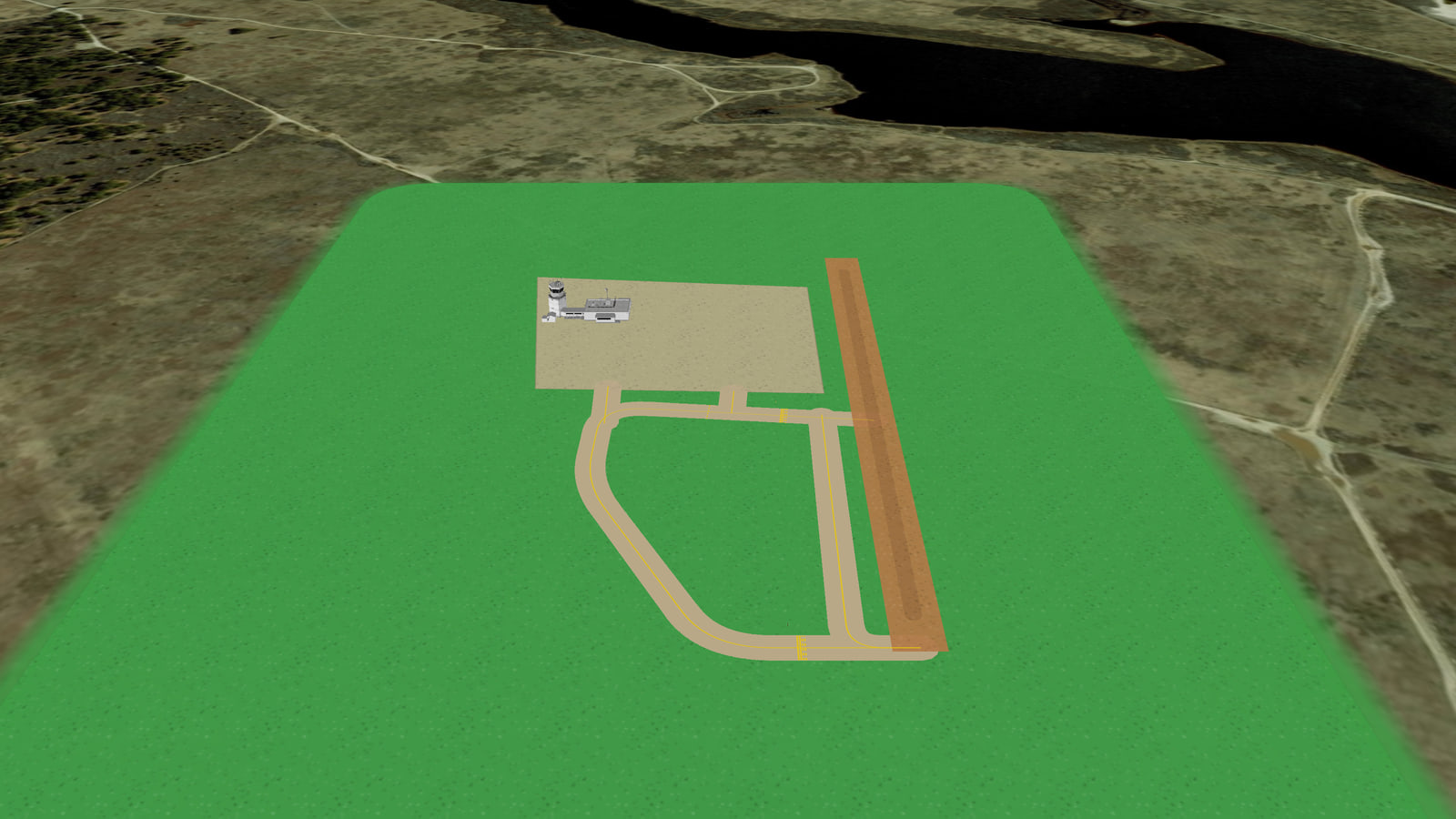 Surfside Airport (Z89FAC) in Microsoft Flight Simulator 2024