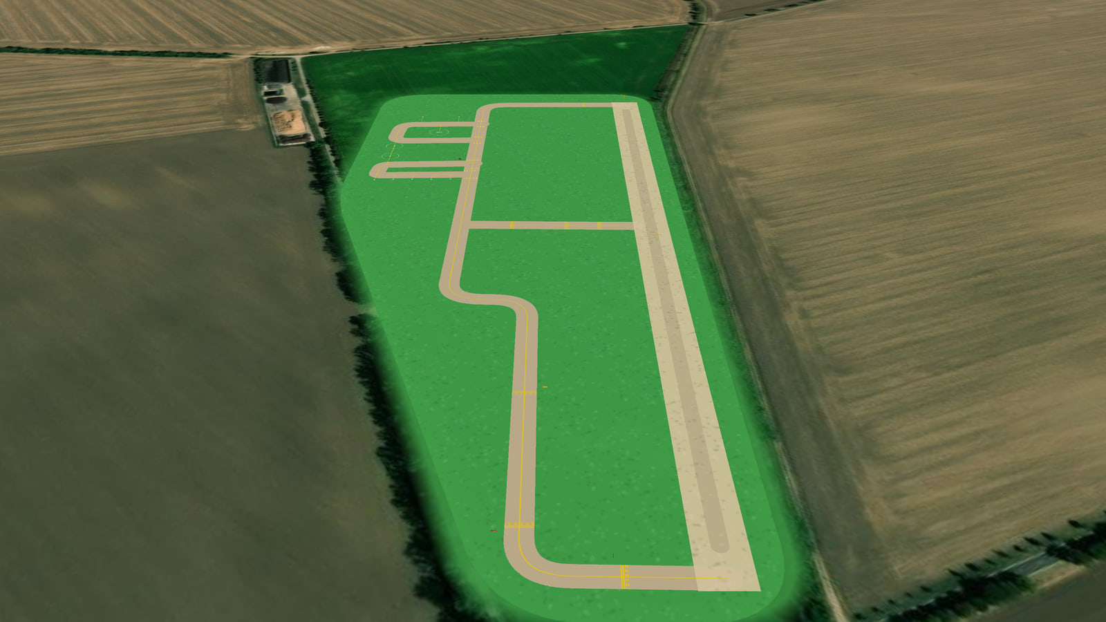 Flugplatz Niederndodeleben (EDNDL) in Microsoft Flight Simulator 2024